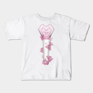 SNSD - Girl's Generation Floral Lightstick kpop Kids T-Shirt